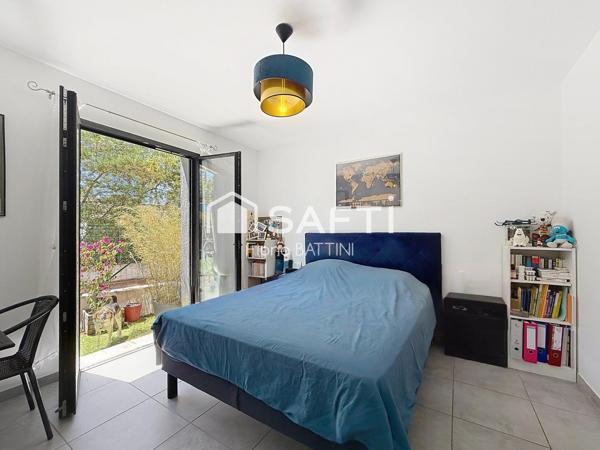 Appartement avec jardin au calme