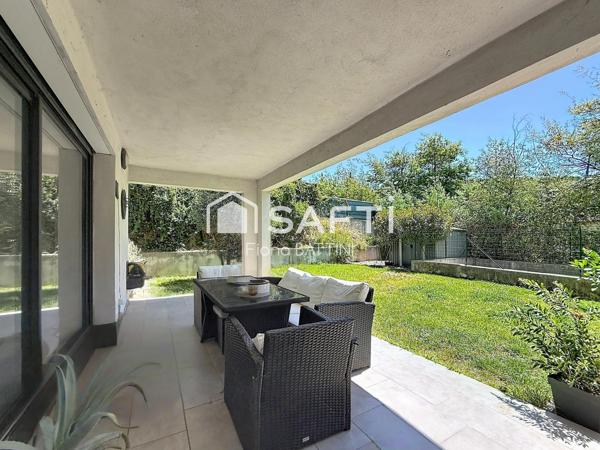 Appartement avec jardin au calme