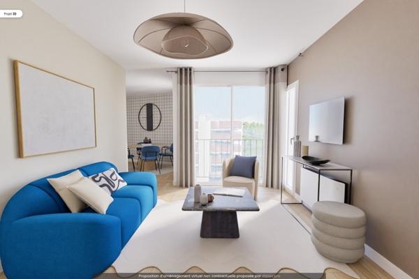 Appartement à vendre |  Bordeaux |  2 pièces | 47 m²