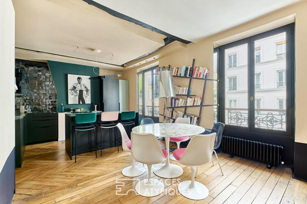 Rénovation d’architecte d’intérieur au coeur des Abbesses