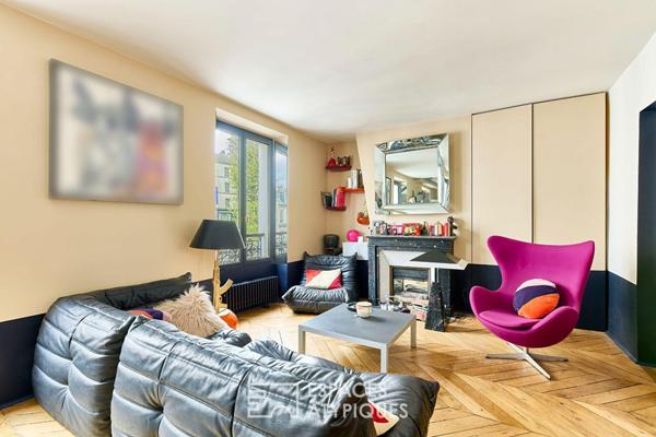 Rénovation d’architecte d’intérieur au coeur des Abbesses