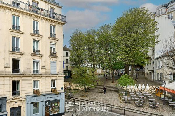 Rénovation d’architecte d’intérieur au coeur des Abbesses