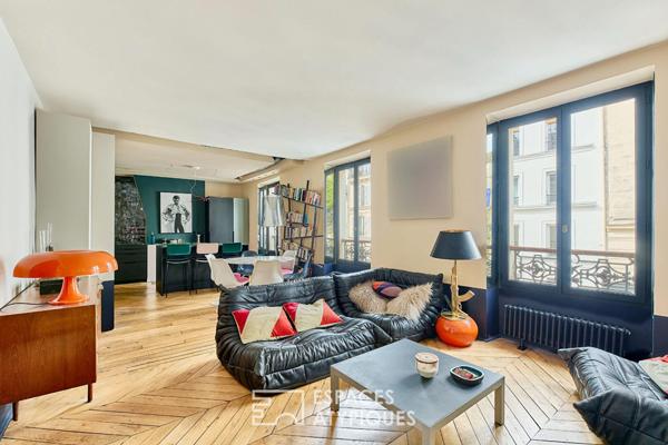 Rénovation d’architecte d’intérieur au coeur des Abbesses