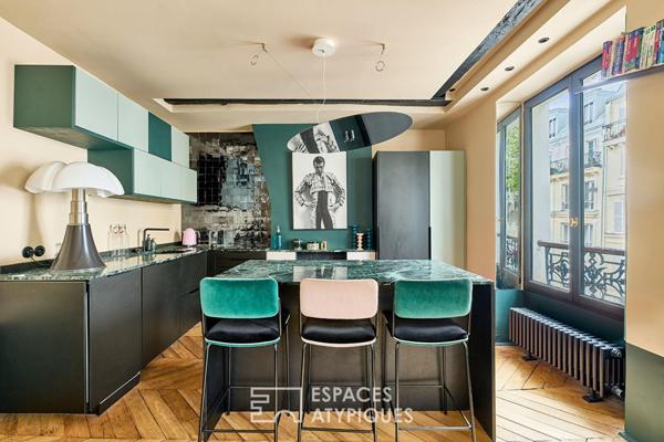 Rénovation d’architecte d’intérieur au coeur des Abbesses