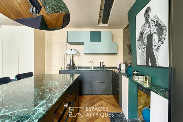 Rénovation d’architecte d’intérieur au coeur des Abbesses