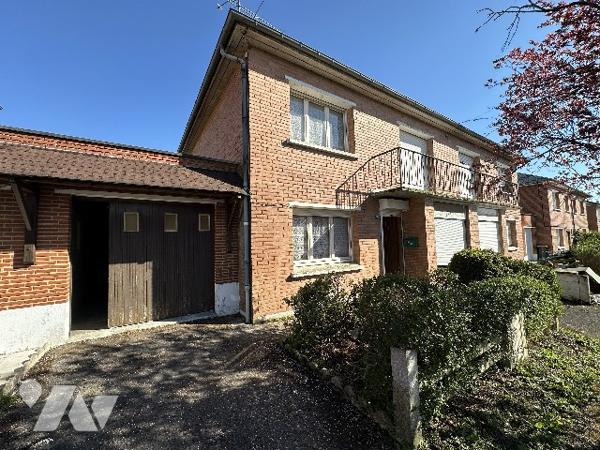 ALBERT - 3 CHAMBRES - GARAGE - JARDIN