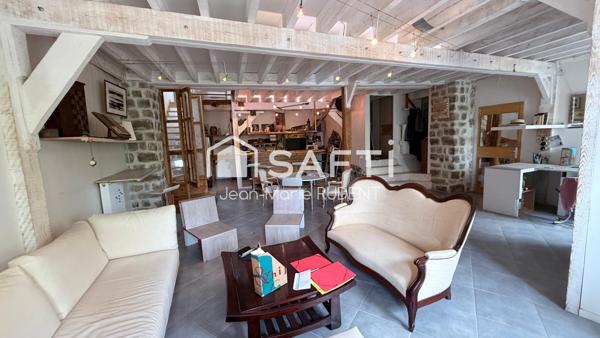 Maison de ville rénovée – Atypique & fort potentiel – 200 m²