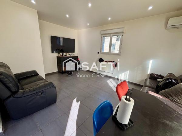 Maison T3 de 55m2 avec un jardin de 100m2 à Marseille 9e