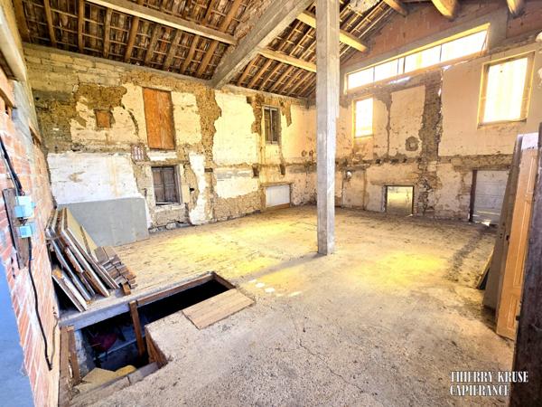 Propriété à fort potentiel – Hangars & bâtiments – 450 m² exploitables sur 15 000 m² de terrain aménageable – Changement de destination possible