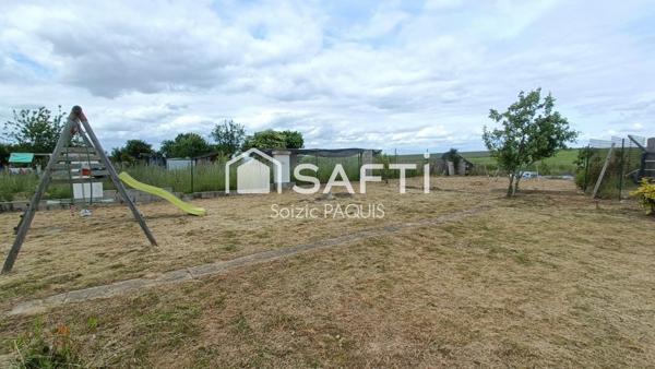 Maison de plein-pied et sous-sol total !