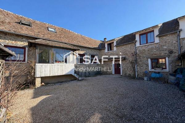 Maison + studio indépendant, beau potentiel