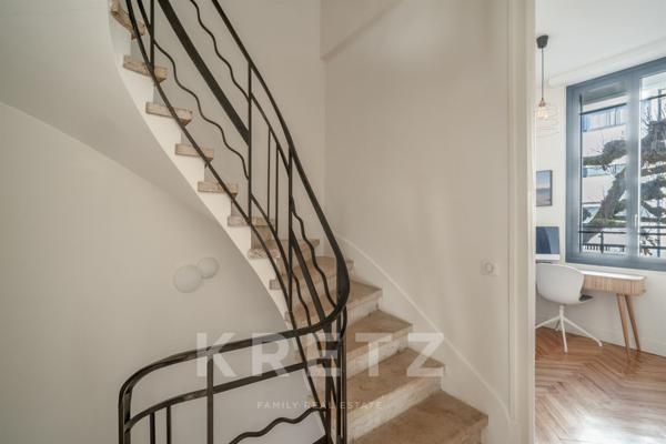 Maison Art déco rénovée avec jardin et garage