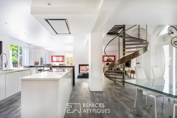 Maison avec piscine sur l’île des Moulins – Le Perreux-sur-Marne