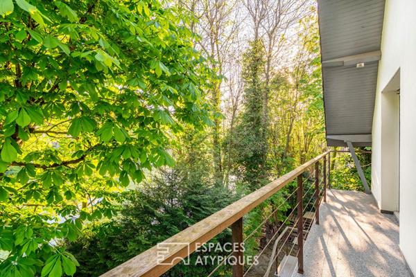 Maison avec piscine sur l’île des Moulins – Le Perreux-sur-Marne