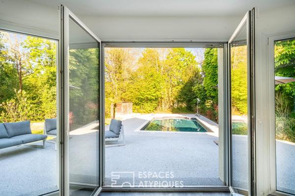 Maison avec piscine sur l’île des Moulins – Le Perreux-sur-Marne