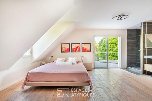 Maison avec piscine sur l’île des Moulins – Le Perreux-sur-Marne