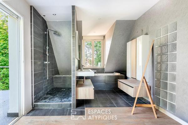 Maison avec piscine sur l’île des Moulins – Le Perreux-sur-Marne