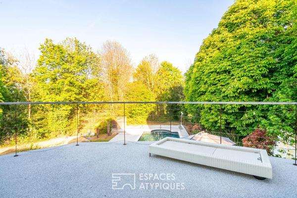 Maison avec piscine sur l’île des Moulins – Le Perreux-sur-Marne