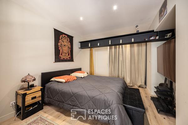 Loft dans une ancienne fabrique de poupées avec terrasse