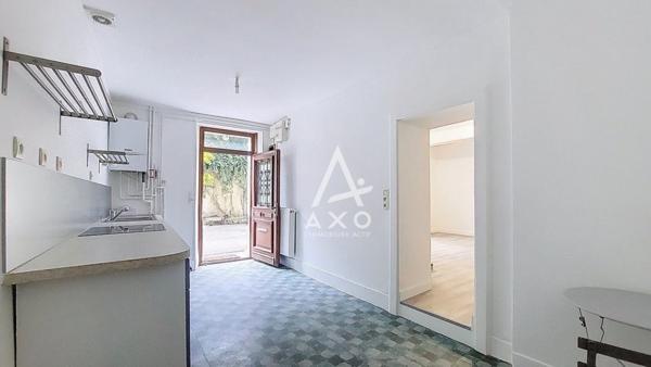 Charmante maison de ville avec jardinet