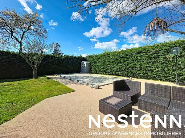 Maison 4 pièces avec piscine à vendre à Genas - Centre Azieu - Terrain 850m²