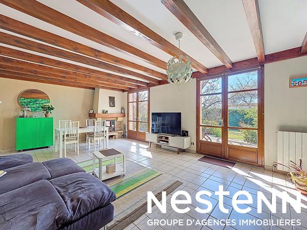 Maison 4 pièces avec piscine à vendre à Genas - Centre Azieu - Terrain 850m²