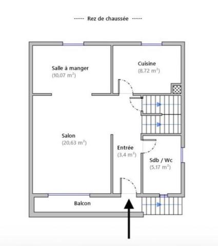 Maison Viry Chatillon 6 pièce(s) + annexes habitables