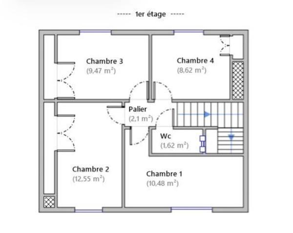 Maison Viry Chatillon 6 pièce(s) + annexes habitables
