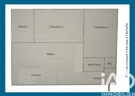 Appartement à vendre 3 pièces 60 m² Nantes