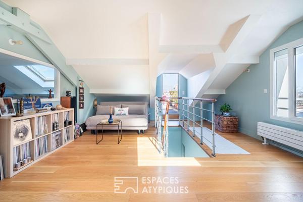 Loft en duplex avec terrasse