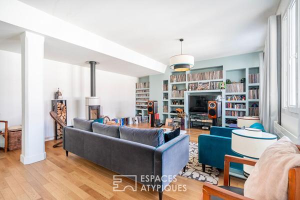 Loft en duplex avec terrasse