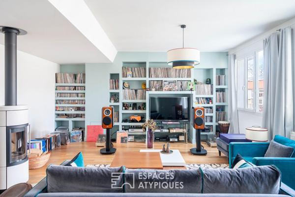 Loft en duplex avec terrasse