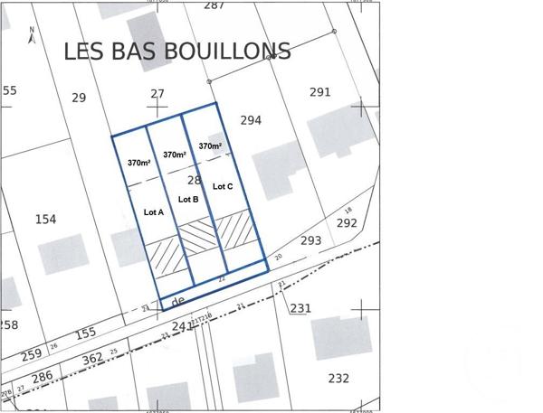 Terrain à vendre  370 m2 LAGNY SUR MARNE - 77