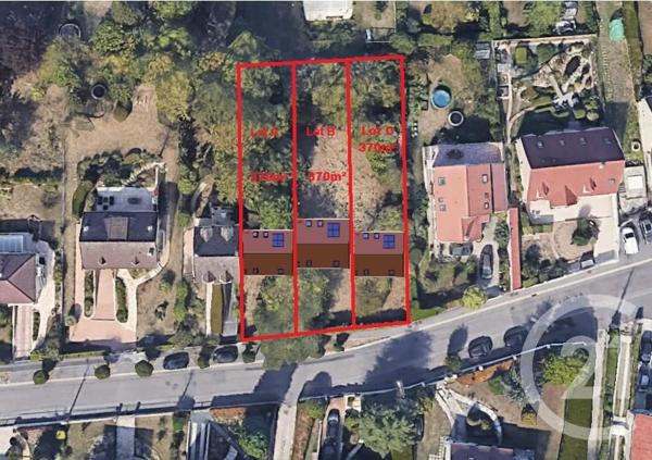 Terrain à vendre  370 m2 LAGNY SUR MARNE - 77