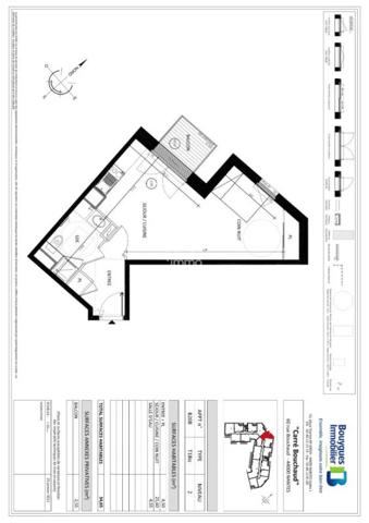 Appartement à louer à Nantes (44100)