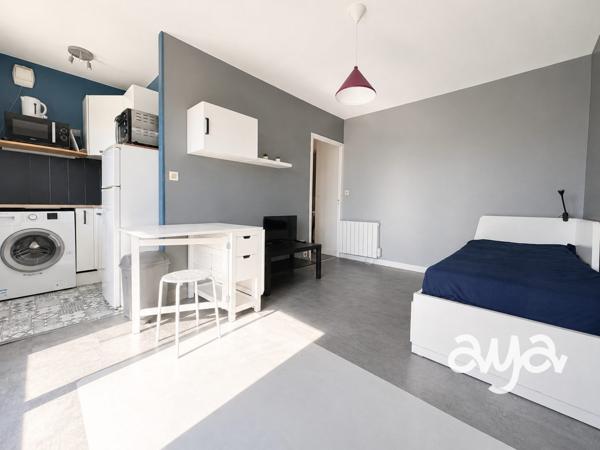 Studio rénové avec balcon et stationnement – Nantes Saint-Donatien