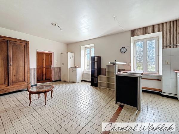 Maison en pierre à vendre corps de ferme à AUBENAS (07) - Terrain plat 1,4 ha