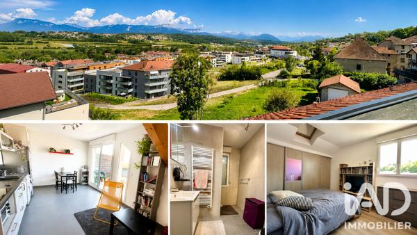 Appartement à vendre 2 pièces 40,67 m² Allonzier-la-Caille