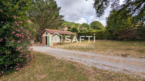 Confort, terrain, piscine et studio à 5 min d’Auch