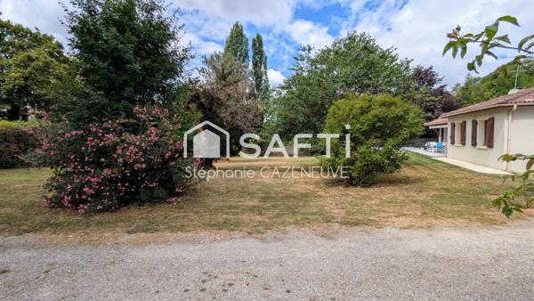 Confort, terrain, piscine et studio à 5 min d’Auch