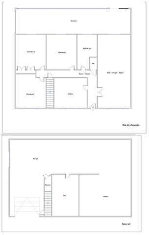 A 5 mn de Chalons, maison de plain-pied à Sarry 5 pièces - 3 chambres 118 m2