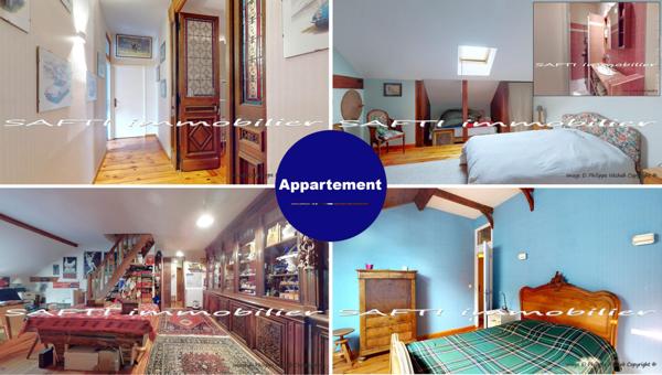 Propriété d’exception à 1 heure de PARIS : 335m2 habitables, 6/7 chambres, piscine, dépendances, parc de 7600m2 + projet d’aménagement sur encore 300m2.