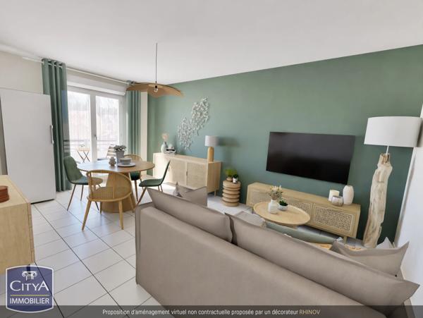 Appartement à vendre 2 pièces 49m² Saint-Amand-Montrond (18200)