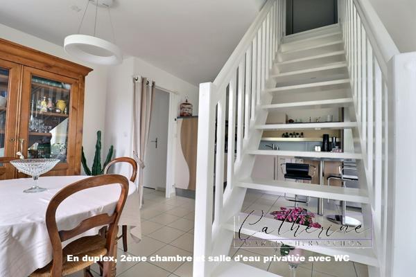 Appartement duplex 4 pièces 84.4 m2 / 92,81 m² au sol avec parking et cave