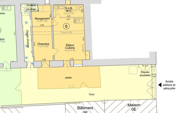 Appartement à vendre    2 pièces • 41,40 m2 Craponne