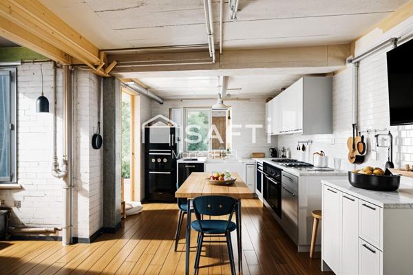 PETIT CLAMART - MAISON 3 CHAMBRES - JARDIN