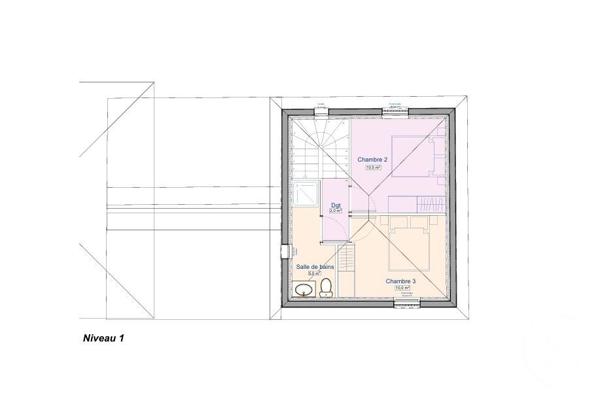 Maison à vendre  4 pièces - 91,50 m2 LISSIEU - 69