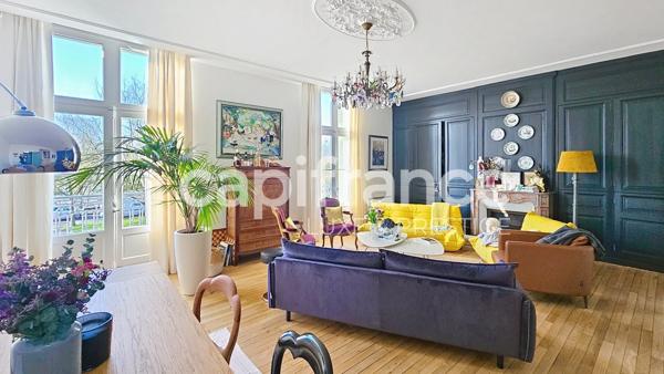 Appartement 167 m2 avec jardin et parking, tout proche de Tours