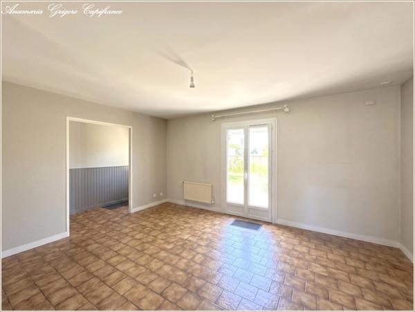 Courville-Sur-Eure - Lancey - maison de plain pied, 90 m², 3 chambres, garage, terrain 492 m²