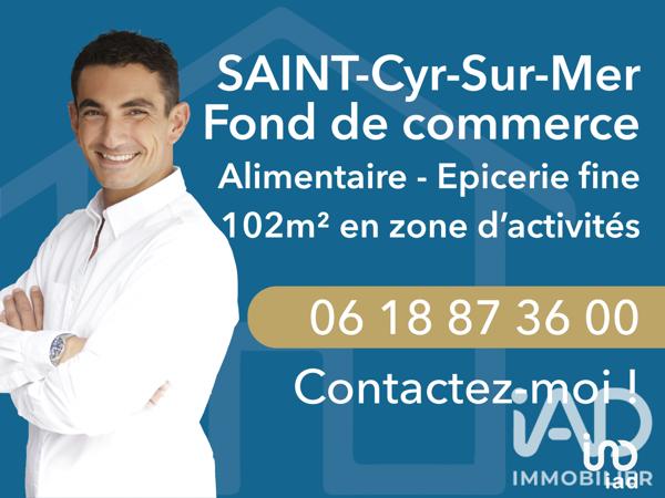 Boucherie, Charcuterie​ à vendre 102 m² Saint-Cyr-sur-Mer